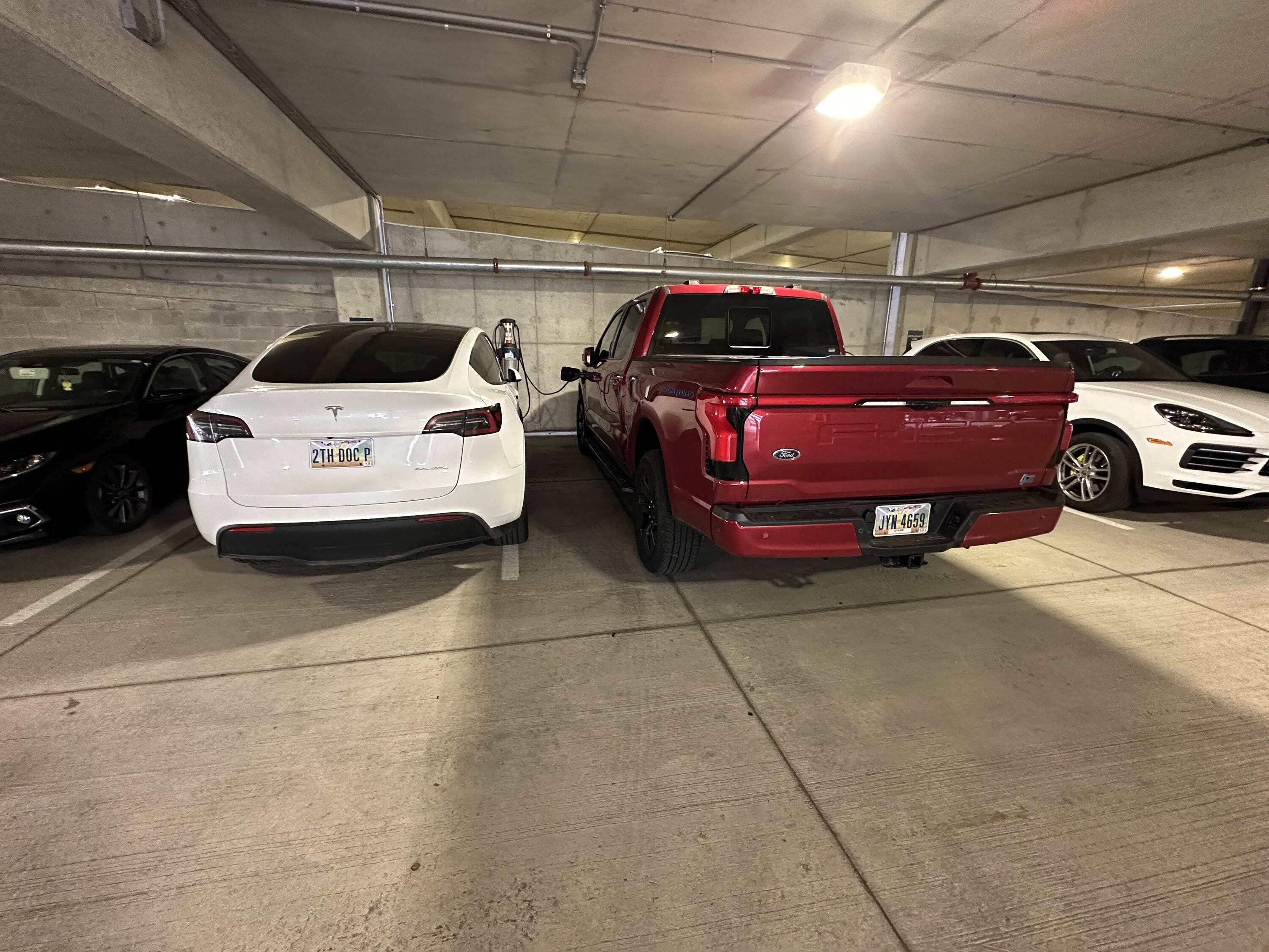 Ford Mustang Mach-E Hotel Guests Overextend  Stays at Charging Spots IMG_1664