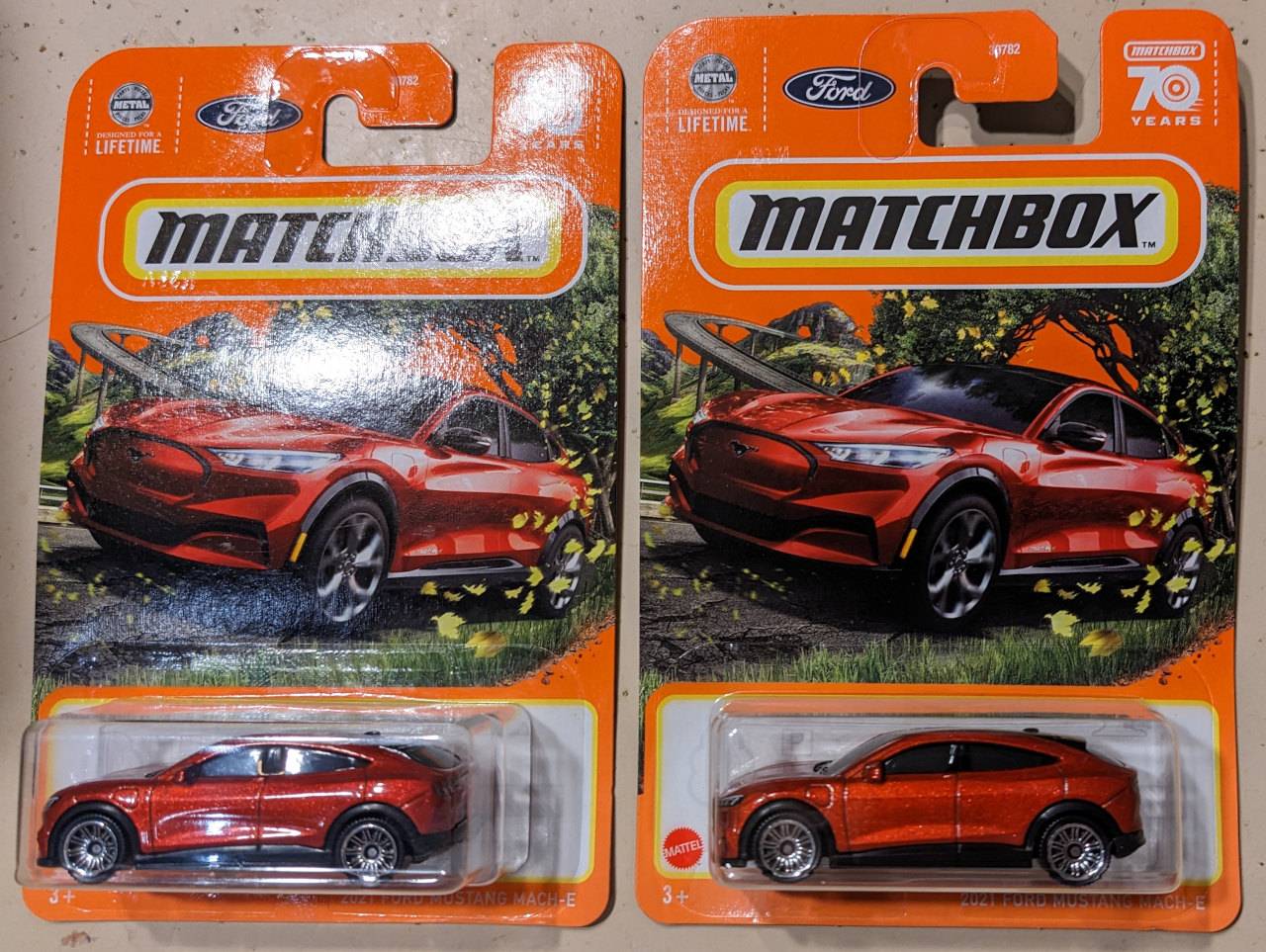 Ford Mustang Mach-E Hot Wheels & Matchbox - Gotta catch 'em all matchbox