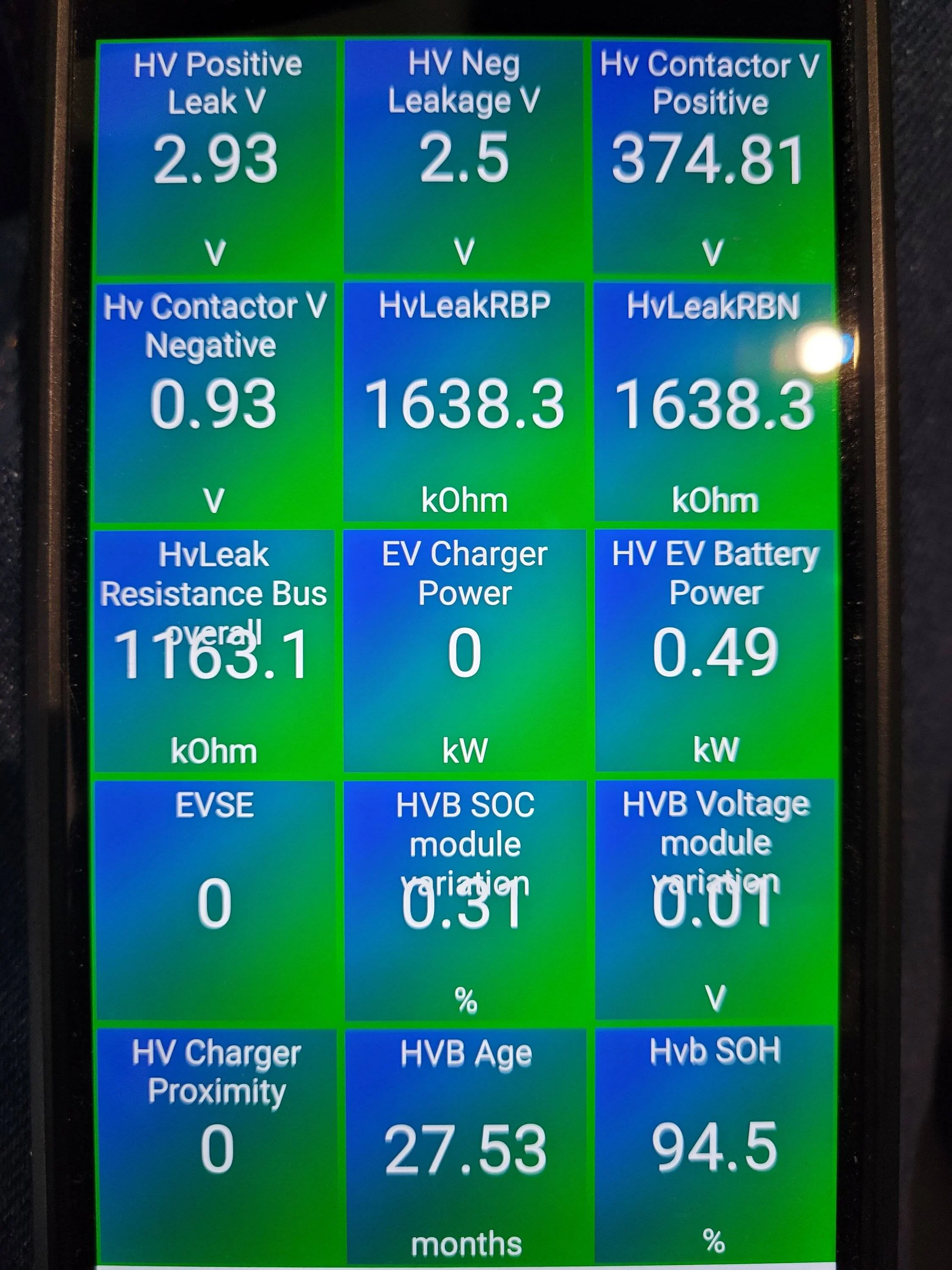Ford Mustang Mach-E Tracking the HVB State of Health - how much decline is normal? 20230506_160845
