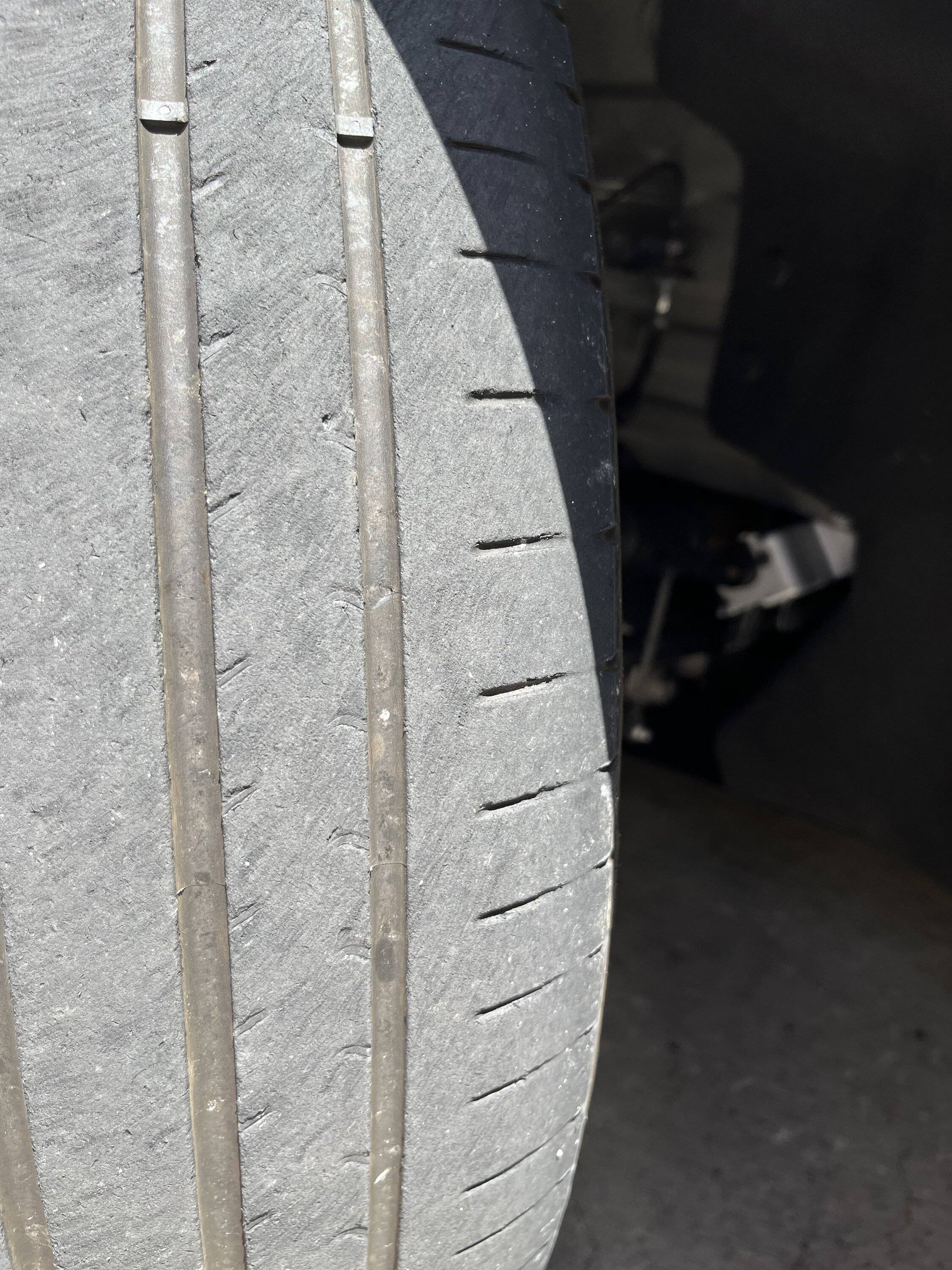 Ford Mustang Mach-E Inner tire wear IMG_8468