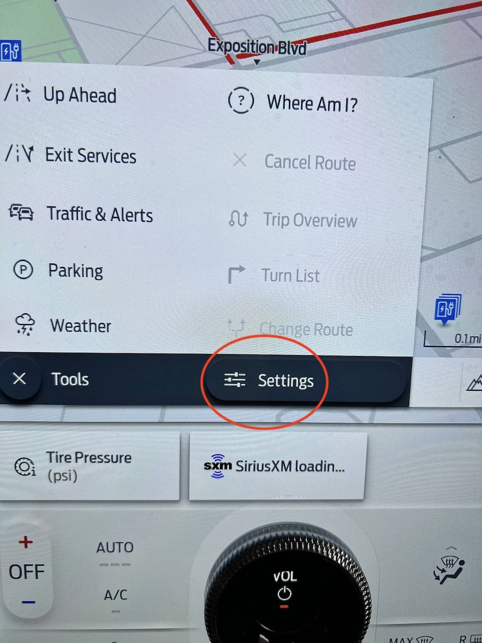 Ford Mustang Mach-E How do you turn off the express lane? Settings
