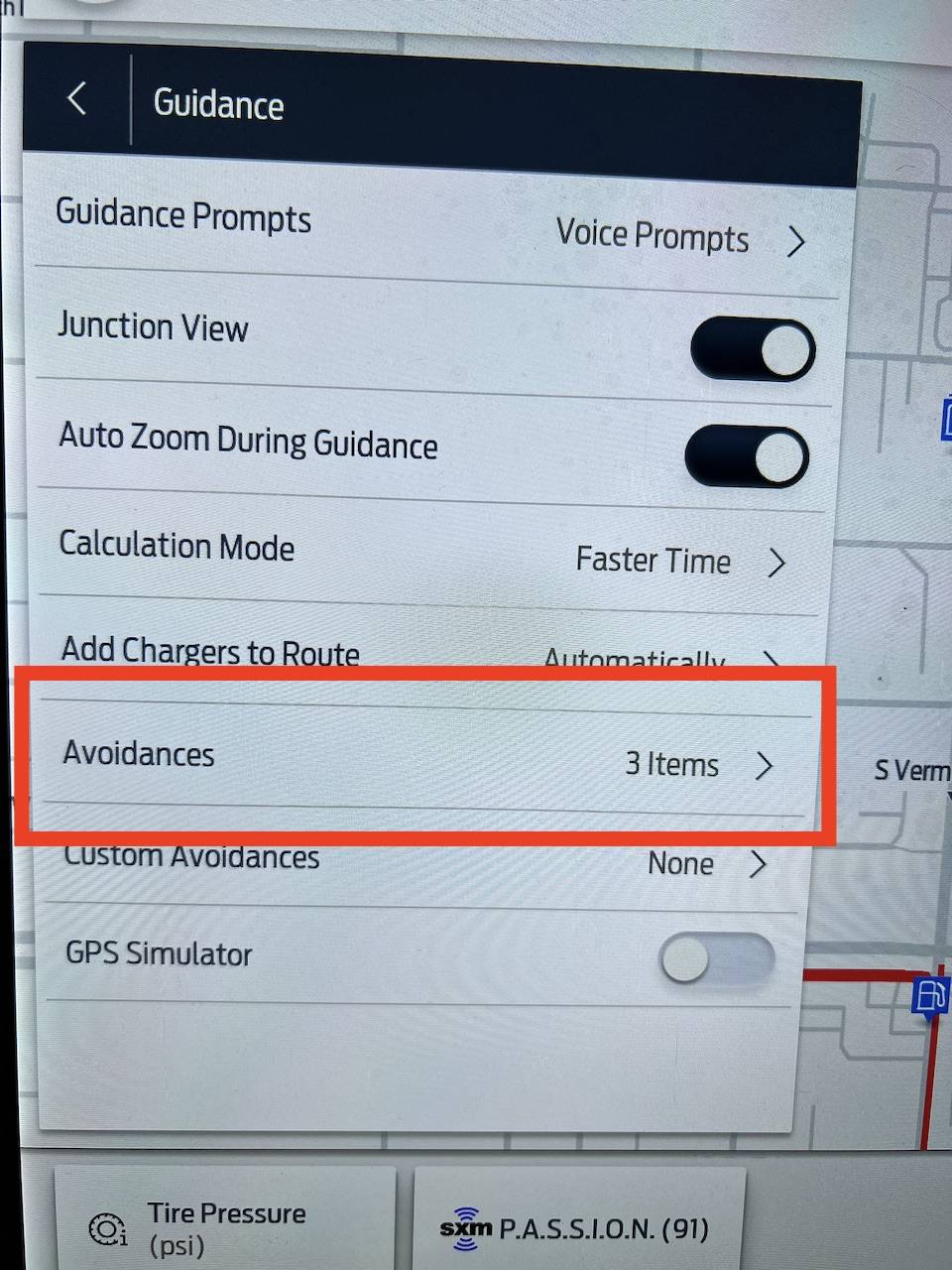 Ford Mustang Mach-E How do you turn off the express lane? Avoids