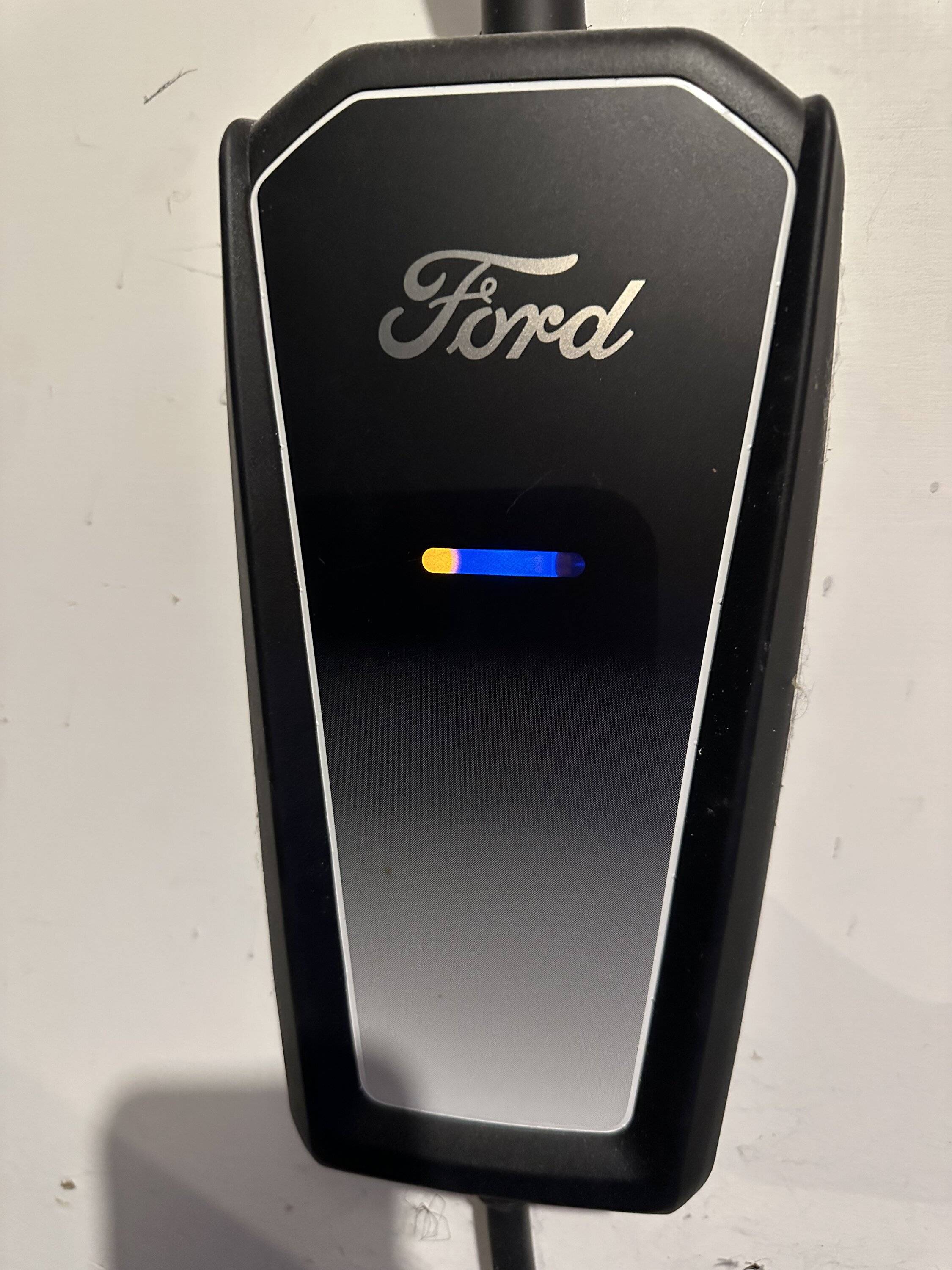 Ford Mustang Mach-E Mobile charger blinking amber light IMG_2023