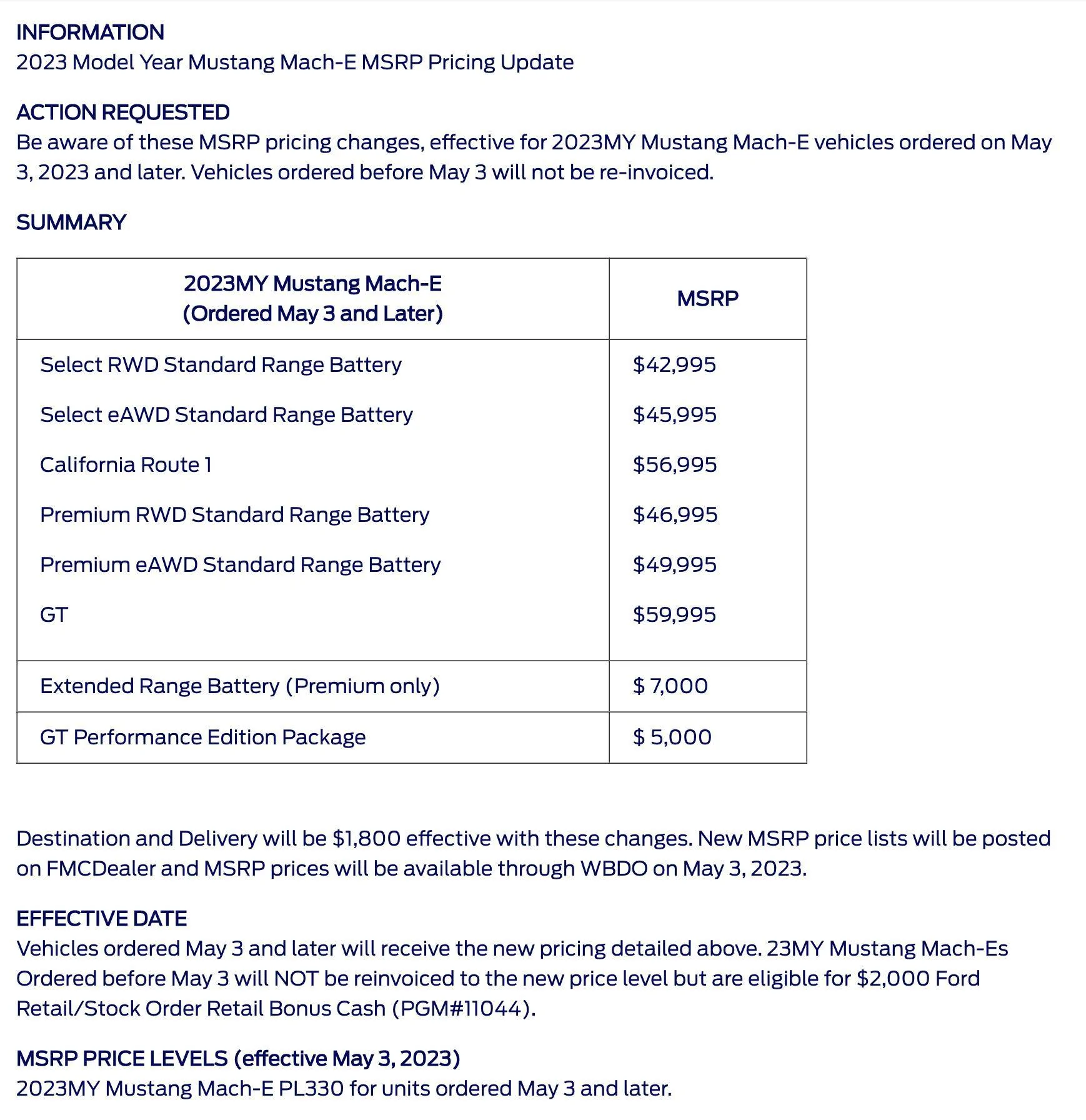 Ford Mustang Mach-E Ford Playing Number Games? Help us understand the price shuffle.... Has Anyone ACTUALLY seen what is being done? 2023 Mach-E Price Updat
