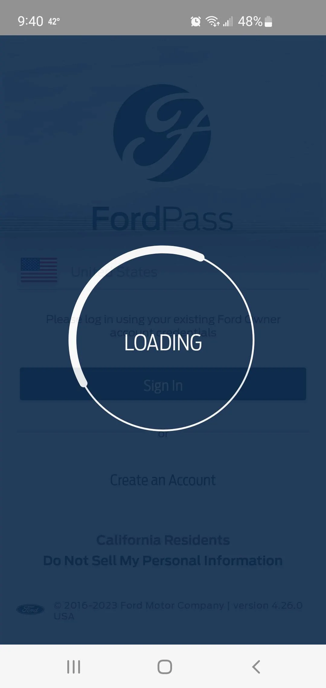 Ford Mustang Mach-E FordPass 4.27.0 Update 1684374177180