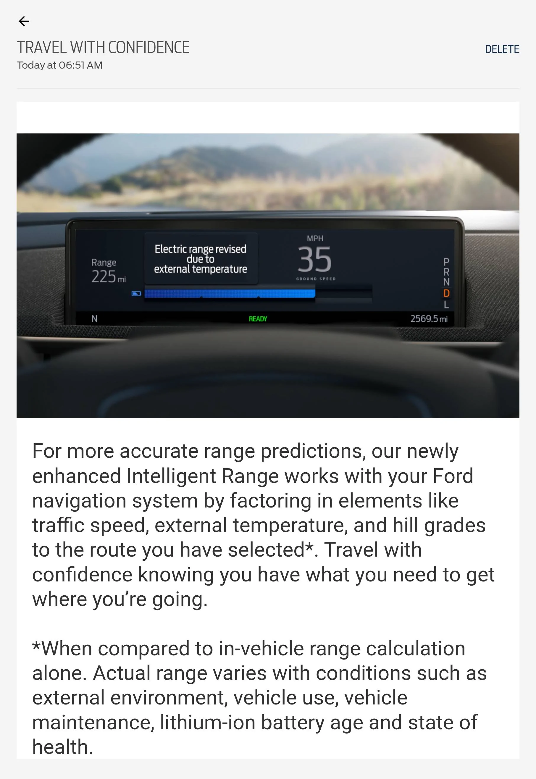 Ford Mustang Mach-E Intelligent Range is back Screenshot_20230518_093557_FordPass