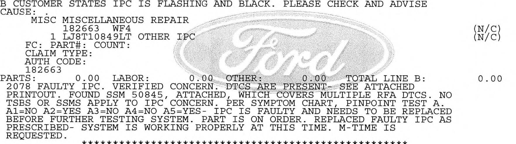 Ford Mustang Mach-E A Positive Repair Experience Through Ford Screenshot 2023-05-22 at 9.11.28 AM