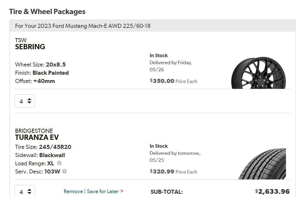 Ford Mustang Mach-E New Bridgestone Turanza EV tires (with "Enliten" tech) for Teslas, Mach-E promises better durability 1684935640885