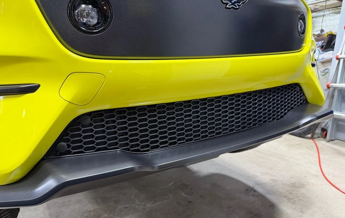 Active Shutter shield DIY for Mach-E Rally - GT
