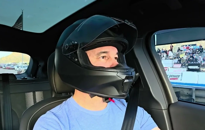 Took the 2024 Mach-E GT to the 1/8th mile drag strip in Barona