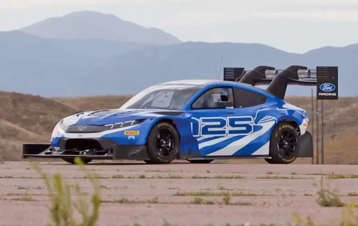 Super Mustang Mach-E at Pikes Peak