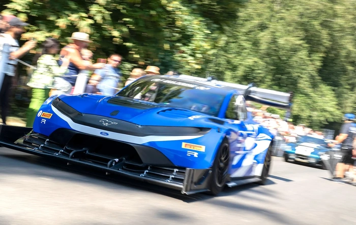 Super Mustang Mach-E wins Goodwood Hill Climb Race for a 3-peat